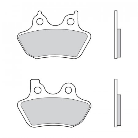 Brzdové destičky BREMBO 07HD16CC CC ROAD