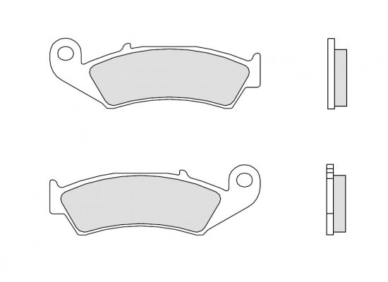 Brzdové destičky BREMBO 07HO29SP