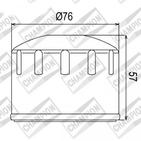 Olejový filtr CHAMPION 100609705 COF065
