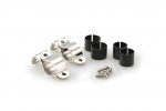 Kit clamps PUIG 2179I ROADSTER Nerez 26mm with rubbers 22mm