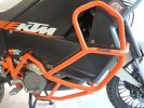 Ochranné rámy motoru RDMOTO CF86O oranžová