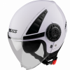 Otevřená helma AXXIS METRO ABS solid perleťově bílá lesklá L