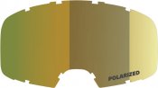 Molded cylindrical mirrored/coated single lens iXS 469-510-1096-227-STD miror - smoke gold standard