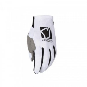 Motokrosové rukavice YOKO SCRAMBLE bílá / černá XXL (11)