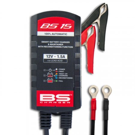 Nabíječka baterií BS-BATTERY SMART 12V 1500mA pro HONDA CBR 900 RR Fireblade