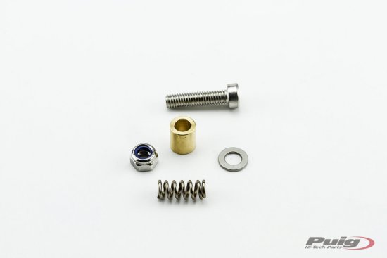 Screw -nut-spacer-washer spring PUIG černý pro DUCATI Panigale V4 R 998 (2023-2024)