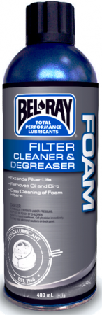 Čistič filtru Bel-Ray FOAM FILTER CLEANER & DEGREASER (400ml sprej) pro ATV ARCTIC CAT Cruiser 700 (2008-2012)