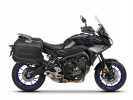 Kompletní sada bočních černých hliníkových kufrů SHAD TERRA BLACK 36L/36L , včetně montážní sady SHAD YAMAHA MT-09 Tracer / Tracer 900