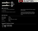 Montážní sada řidítek EASTON EXP TH 75 11.9 EXP