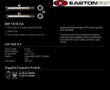 Montážní sada řidítek EASTON EXP TH 70 11.9 EXP
