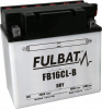 Konvenční motocyklová baterie FULBAT FB16CL-B  (YB16CL-B) Včetně balení kyseliny