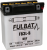 Konvenční motocyklová baterie FULBAT FB3L-B  (YB3L-B) Včetně balení kyseliny
