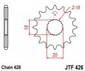 Řetězové kolečko JT JTF 426-15 15 zubů, 428