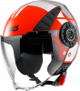Otevřená helma AXXIS METRO ABS cool c5 matná fluor červená M