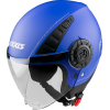 Otevřená helma AXXIS METRO ABS solid modrá matná S