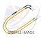 Throttle cables (pair) Venhill featherlight yellow