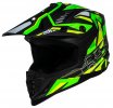 Cross helmet iXS X12045 iXS363 2.0 matná černá-neonově žlutá-neonově zelená 2XL