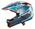 Dětská motokrosová helma iXS X12703 iXS278 KID 2.0 bílo-modro-oranžová 52