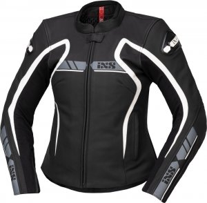 Dámská sportovní bunda iXS RS-600 1.0 černo-šedo-bílá 46D